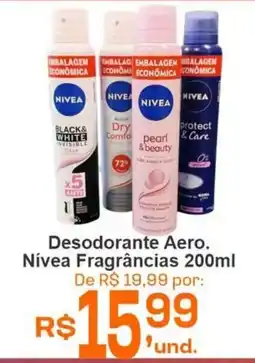 Cocipa Desodorante Aero. Nivea Fragrâncias oferta
