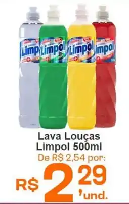 Cocipa Lava Louças Limpol oferta