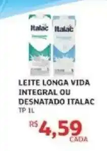 Assaí Atacadista LEITE LONGA VIDA INTEGRAL OU DESNATADO ITALAC oferta
