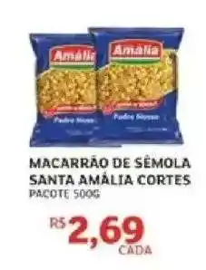Assaí Atacadista MACARRÃO DE SÉMOLA SANTA AMÁLIA CORTES oferta