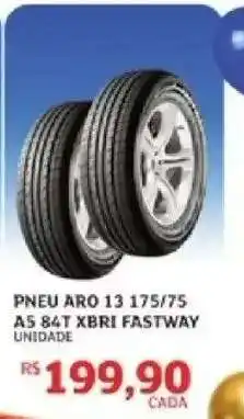 Assaí Atacadista PNEU ARO 13 175/75 A5 84T XBRI FASTWAY oferta