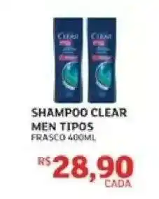 Assaí Atacadista SHAMPOO CLEAR MEN TIPOS oferta