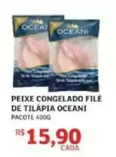 Assaí Atacadista PEIXE CONGELADO FILÉ DE TILÁPIA OCEANI oferta