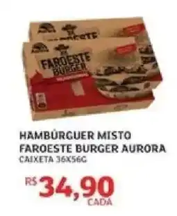 Assaí Atacadista HAMBÚRGUER MISTO FAROESTE BURGER AURORA oferta