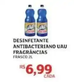 Assaí Atacadista DESINFETANTE ANTIBACTERIANO UAU FRAGRÂNCIAS oferta