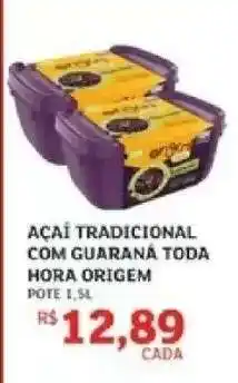 Assaí Atacadista Açaí Tradicional com Guaraná Toda Hora Origem oferta