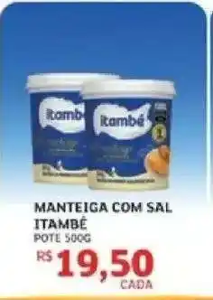 Assaí Atacadista MANTEIGA COM SAL ITAMBÉ oferta