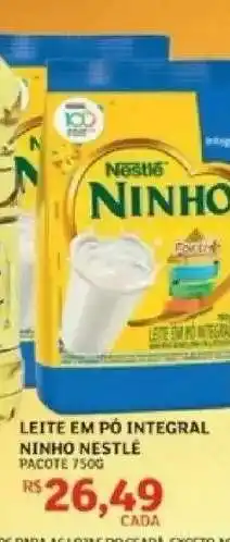 Assaí Atacadista LEITE EM PÓ INTEGRAL NINHO NESTLÉ oferta