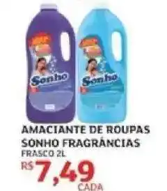 Assaí Atacadista Amaciante de Roupas Sonho Fragrâncias oferta