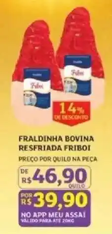 Assaí Atacadista FRALDINHA BOVINA RESFRIADA FRIBOI oferta