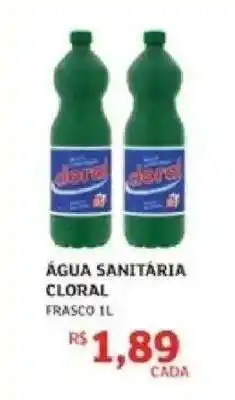 Assaí Atacadista Água Sanitária Cloral oferta