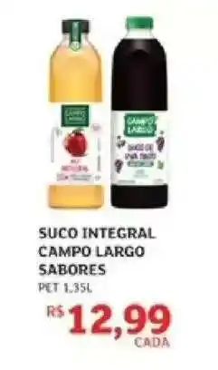 Assaí Atacadista SUCO INTEGRAL CAMPO LARGO SABORES oferta