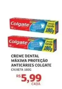 Assaí Atacadista Creme Dental Máxima Proteção Anticáries Colgate oferta