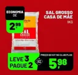 Supermercado Cubatao Sal grosso casa de mãe oferta