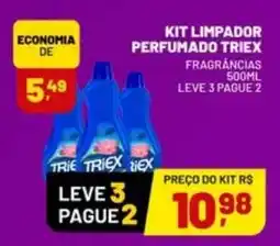 Supermercado Cubatao kit limpador perfumado triex oferta