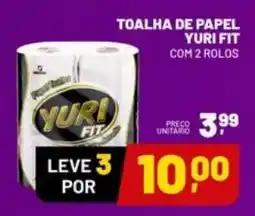 Supermercado Cubatao toalha de papel yuri fit oferta