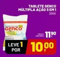 Supermercado Cubatao Tablete genco múltipla ação 3 em 1 oferta