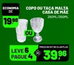 Supermercado Cubatao Copo ou taça malta casa de mãe oferta