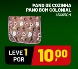 Supermercado Cubatao Pano de cozinha pano bom colonial oferta