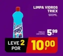Supermercado Cubatao limpa vidros triex oferta