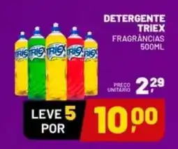 Supermercado Cubatao Detergente triex fragrâncias oferta