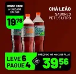 Supermercado Cubatao chá leão sabores oferta