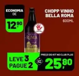 Supermercado Cubatao Chopp vinho bella roma oferta