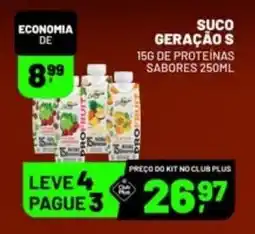 Supermercado Cubatao suco geração s oferta