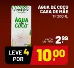 Supermercado Cubatao Água de coco casa de mãe oferta