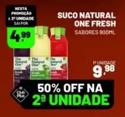 Supermercado Cubatao sucos naturais one fresh oferta