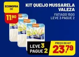 Supermercado Cubatao Kit queijo mussarela valeza oferta