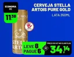 Supermercado Cubatao Cerveja stella artois pure gold oferta