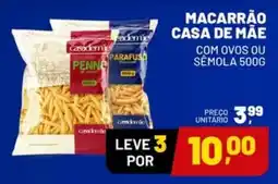 Supermercado Cubatao Macarrão casa de mãe oferta
