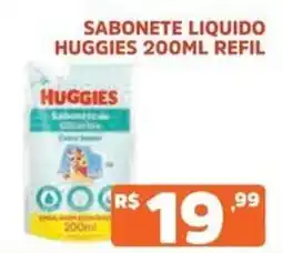 Supermercados Pague Menos Sabonete liquido huggies oferta