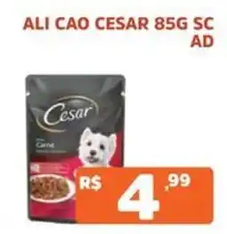 Supermercados Pague Menos Ali cao cesar 85g sc ad oferta