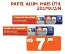 Supermercados Pague Menos folha de alumínio oferta