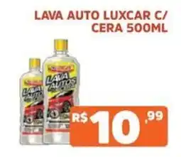 Supermercados Pague Menos Lava auto luxcar c/ cera oferta