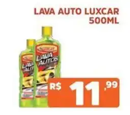 Supermercados Pague Menos Lava auto luxcar oferta
