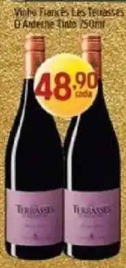 Supermercados Guanabara Vinho Frances Les Terrasses d'Ardeche Tinto oferta