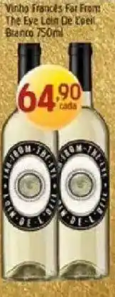 Supermercados Guanabara Vinho Francés Far From: The Eye Loin De Loeil, Branco oferta