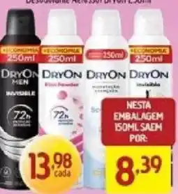 Supermercados Guanabara Desodorante Aerossol DryOn oferta