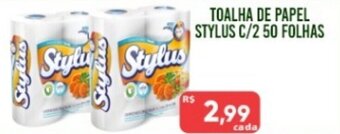 Supermercados Tischler Toalha de Papel Stylus c/2 50 folhas oferta