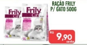 Supermercados Tischler Racao Frily p/ Gato 500g oferta