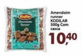 Amendoim runner Kodilar 500g com casca