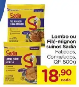 Carrefour Lombo ou Filé-mignon suínos Sadia oferta