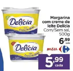 Carrefour Margarina com creme de leite Delícia oferta