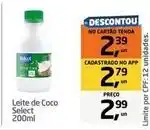 Tenda Atacado Select - leite de coco oferta