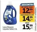 Tenda Atacado Select - lava-roupas líquido oferta