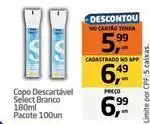 Tenda Atacado Select - copo descartável select branco oferta