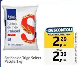 Tenda Atacado Select - farinha de trigo oferta